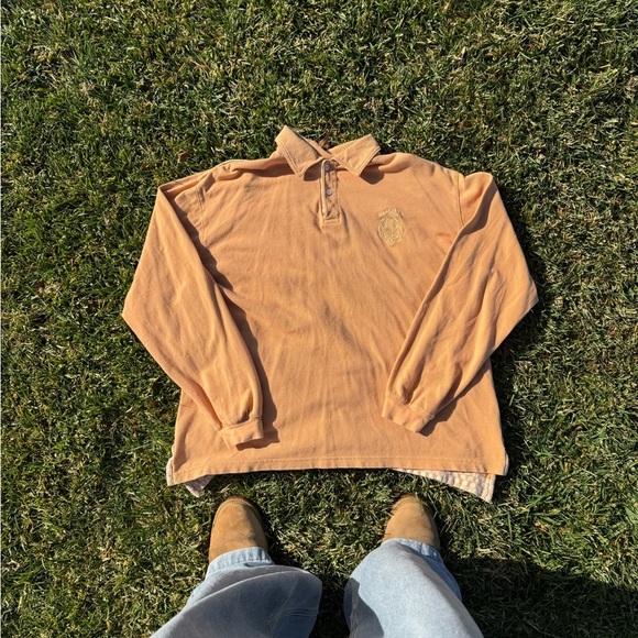 Y2K Phat Farm Buttoned Up Longsleeve Polo NWOT - Picture 1 of 3